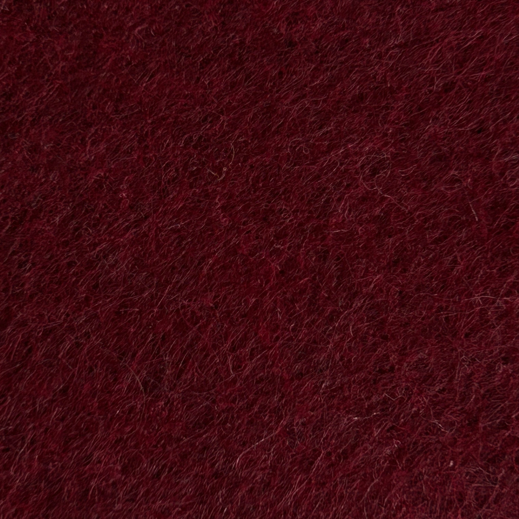 Filz Bordeaux in der Zoom-Ansicht