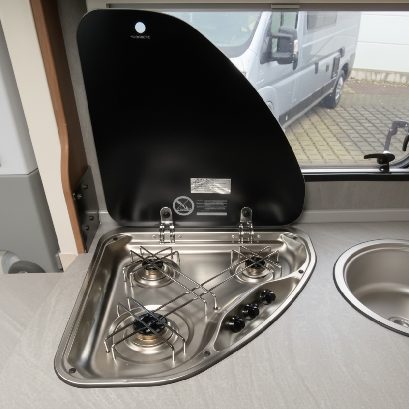 Herdabdeckung Filz für Knaus etc. - Dometic PI9023 Triangular - G20