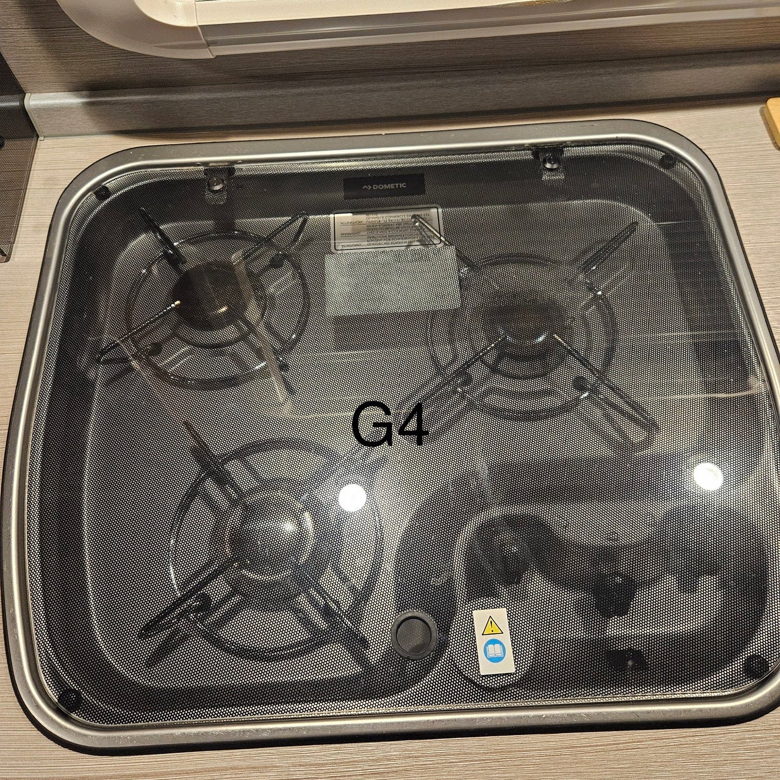 Herdabdeckung Filz - Dometic HBG3445 (CE99-DF) - z.B. Bürstner - G4