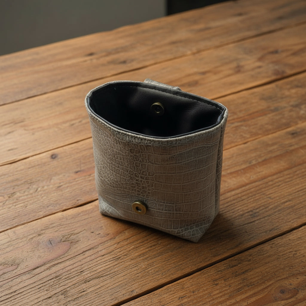 Gassibeutel von oben mit Blick in das Leckerlifach