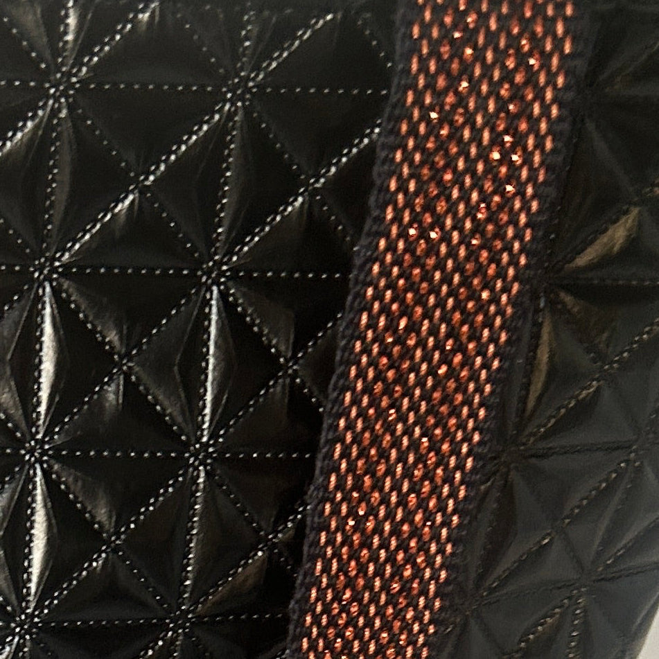 Shopper Handtasche mit Prägung und 6 Innenfächern