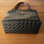 Shopper Handtasche mit Prägung und 6 Innenfächern