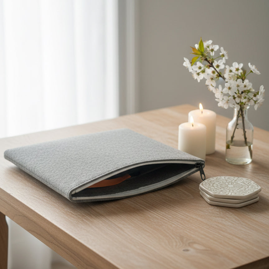 Dokumententasche aus Filz – sichere Aufbewahrung für Fahrzeugpapiere und wichtige Unterlagen