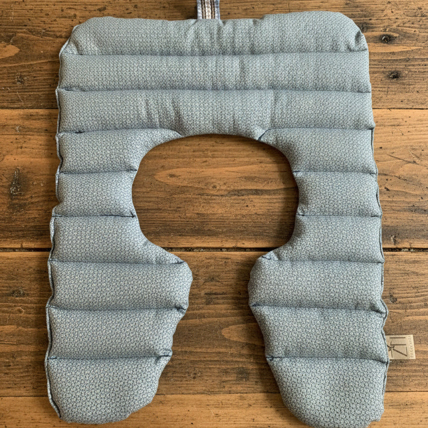 Nacken- und Schulterkissen mit Bio-Dinkel, gesteppt