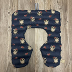 Nacken- und Schulterkissen mit Bio-Dinkel, gesteppt