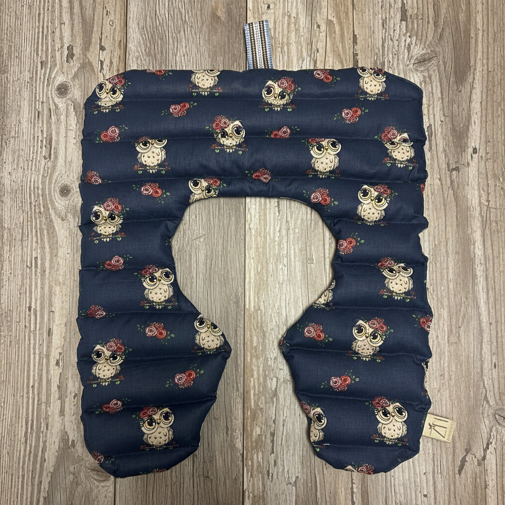 Nacken- und Schulterkissen mit Bio-Dinkel, gesteppt