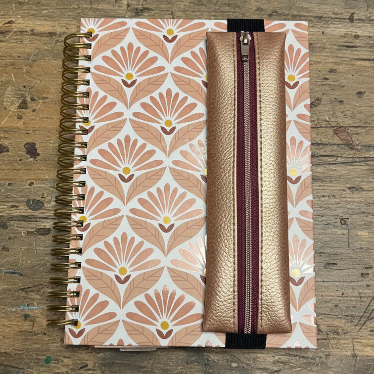 Stifte-Mäppchen mit Notizbuch DIN A5