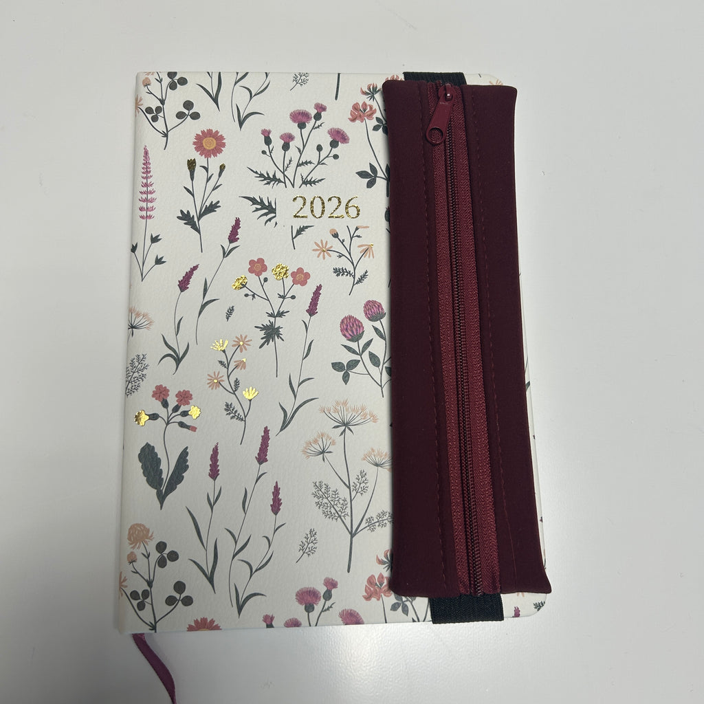 Stifte-Mäppchen mit Notizbuch DIN A5