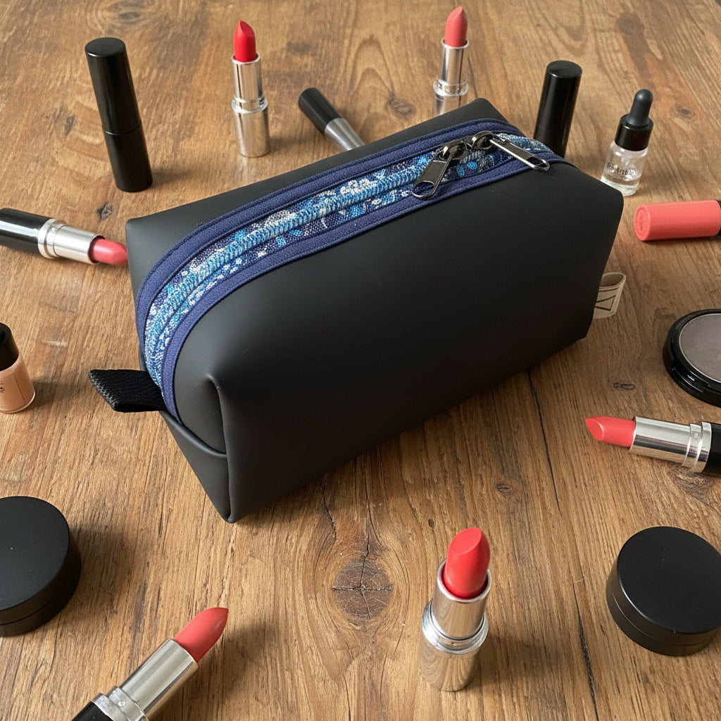 Universaltäschchen aus frosted Jelly-Vinyl – robust, flexibel, vielseitig