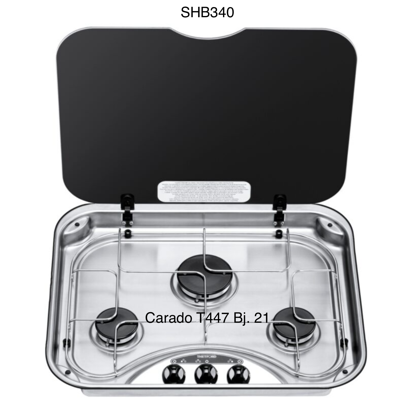 Herdabdeckung Filz - für Carado etc. - Thetford SHB340 / 345 - G18