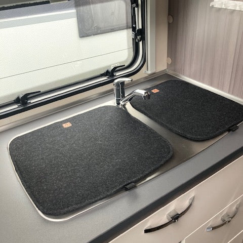 Herd- und Spülenabdeckung - Filz - Dometic MO7103 für Hobby; Bürstner etc. - X6