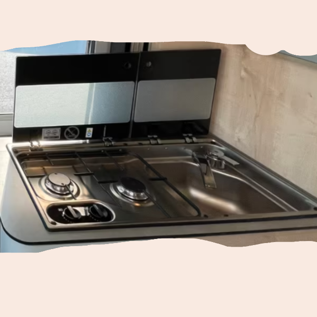 Herdabdeckung / Überzug aus Filz - Dometic CVC1700G - für Clever Runner etc. - X4